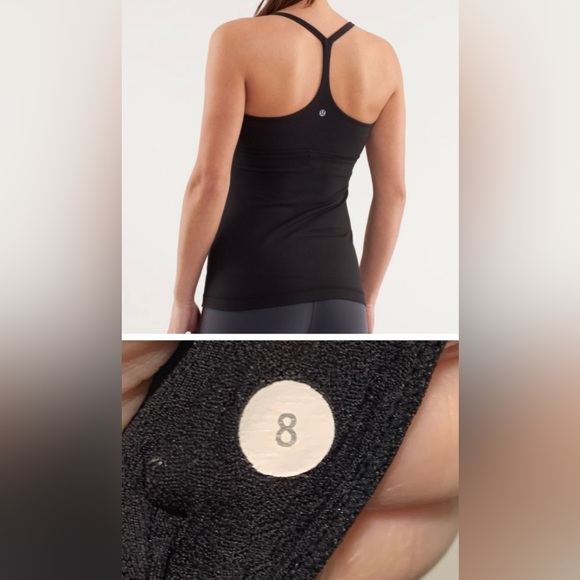 Lululemon black tank top - Picture 2 of 3